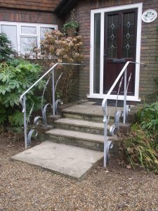 exterior handrails