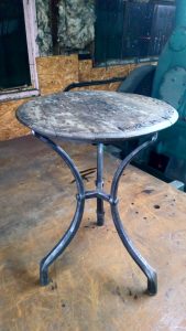 interior forged table